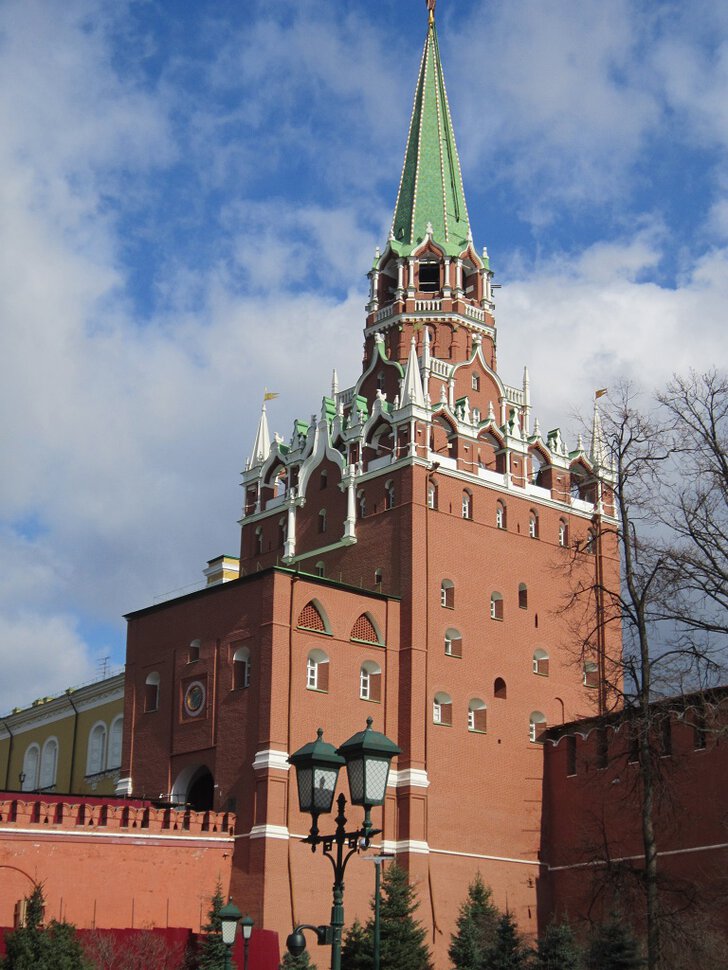 Московский Кремль. Троицкая башня