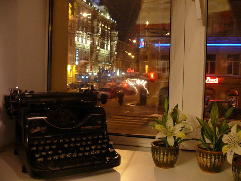 Окно литературного кафе