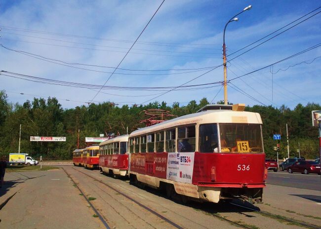 С трамваем по городу