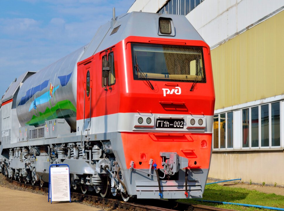 Газотурбовоз ГТ1h-002