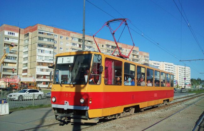 С трамваем по городу