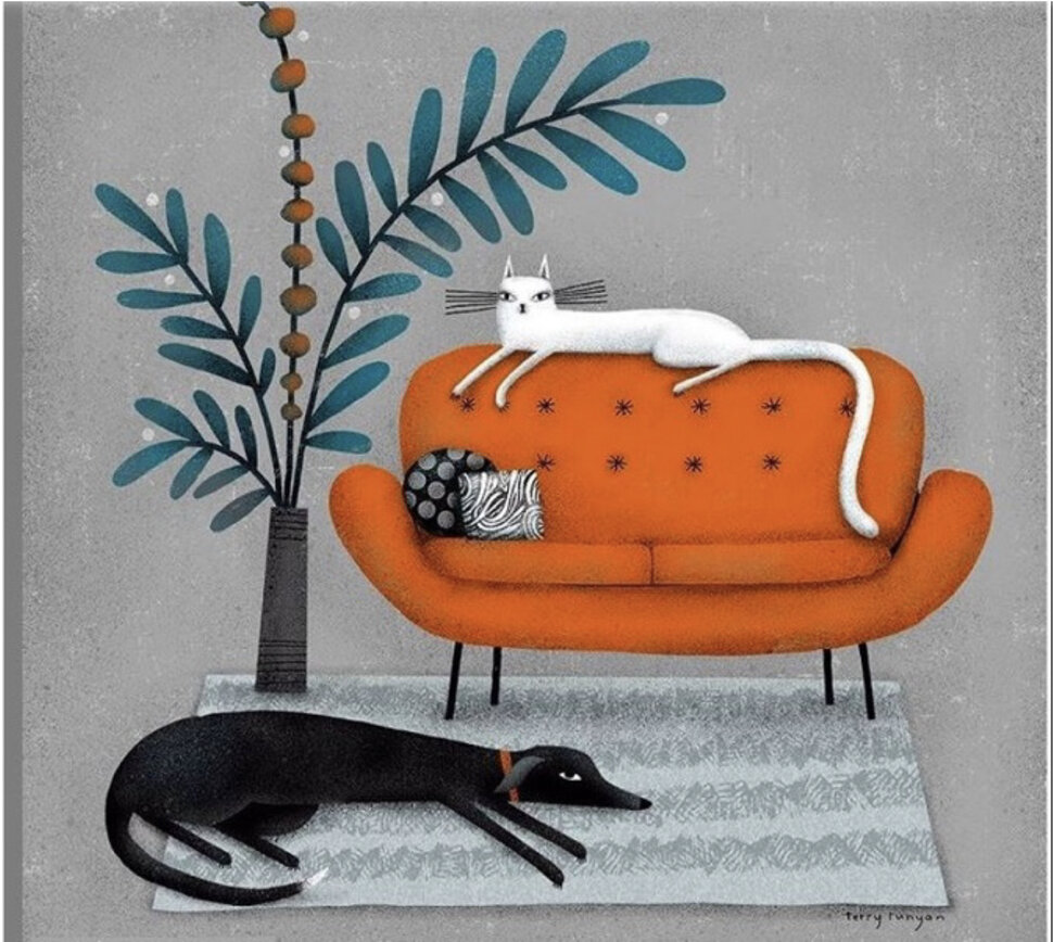 Оранжевый диван и другие коты Терри Рунин