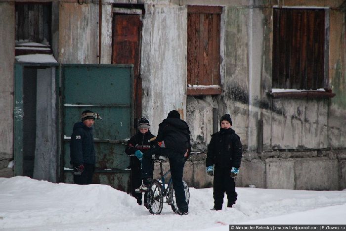 Полузаброшенный поселок Юбилейный