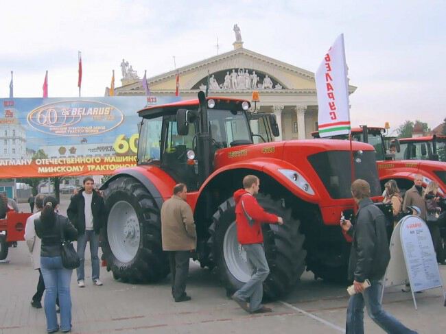 Эволюция. Трактор Беларусь