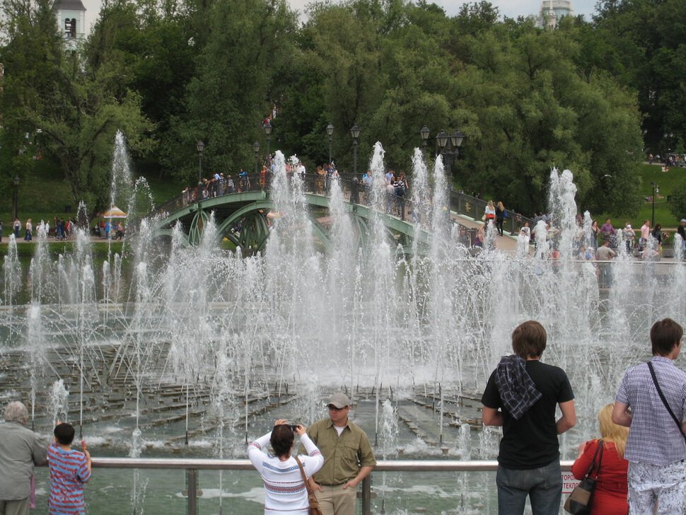 Фонтаны Москвы