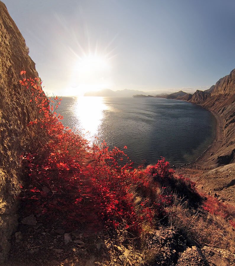 Осень на море