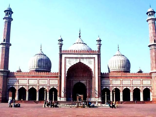 Индия. Дели. Мечеть Джами-Масджид