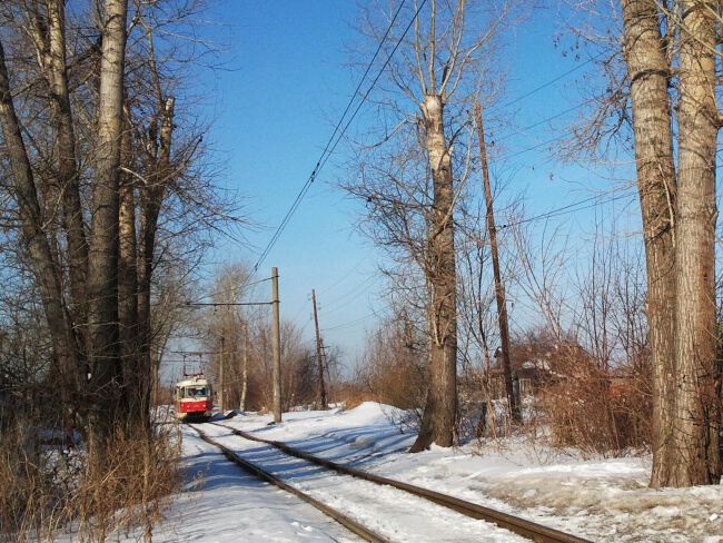 С трамваем по городу