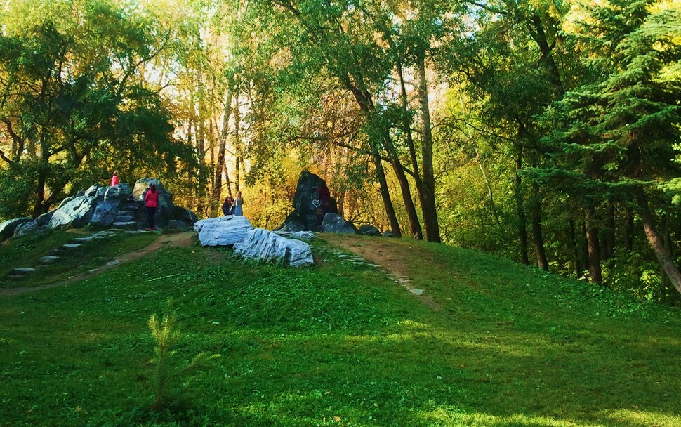 В парке в сентябре