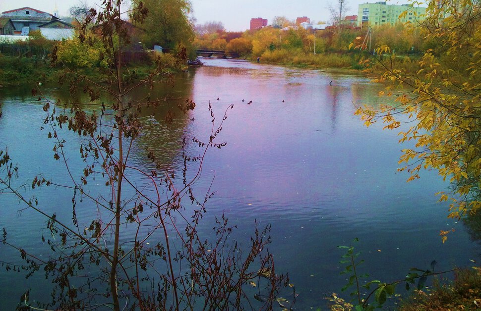 Осень и река
