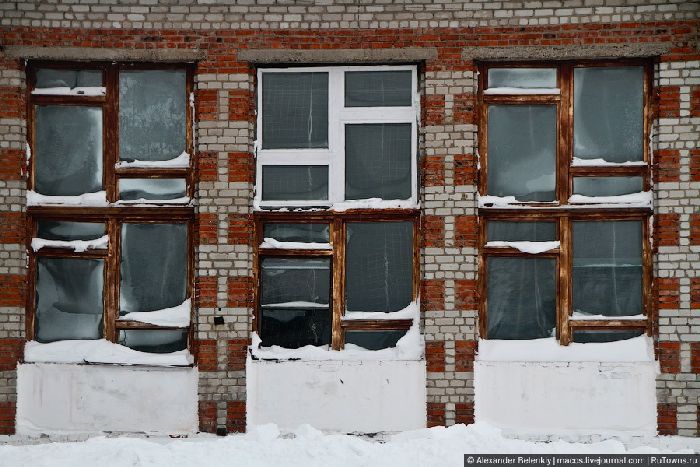 Полузаброшенный поселок Юбилейный