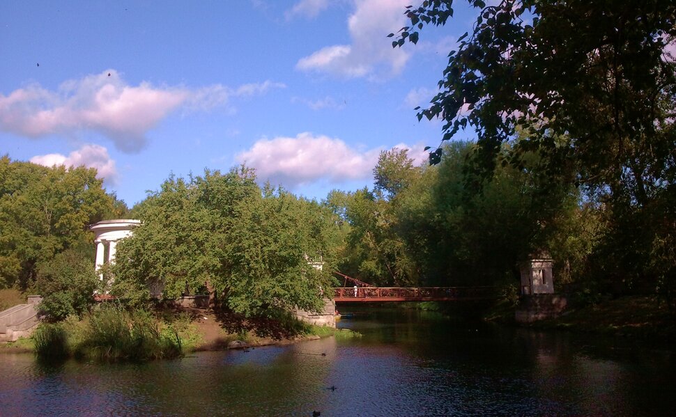 Осенью в парке