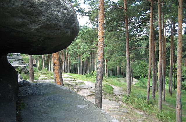 озеро Шарташ, Каменные палатки