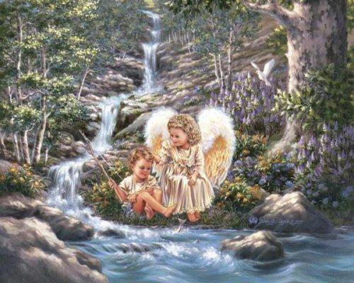 Ангелы и река