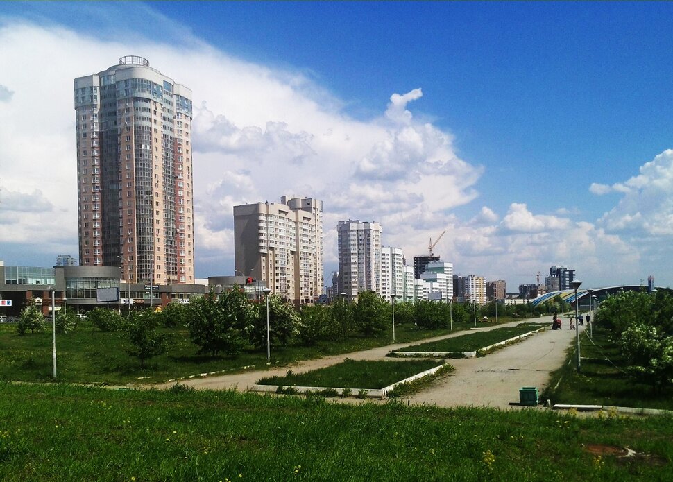 В парке в мае