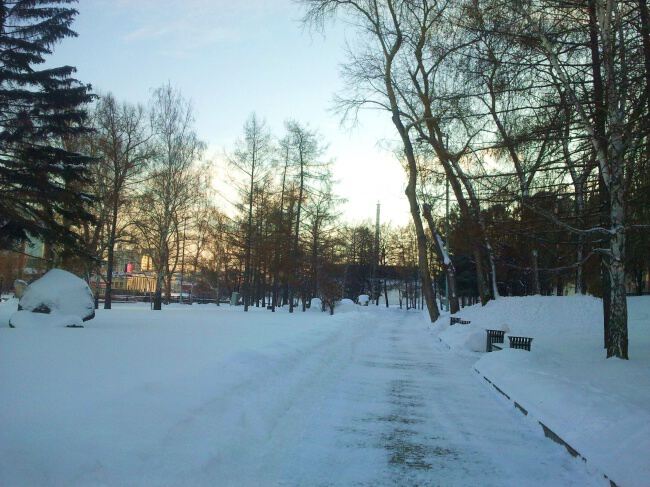 С природой