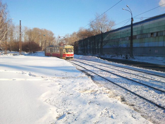 С трамваем по городу