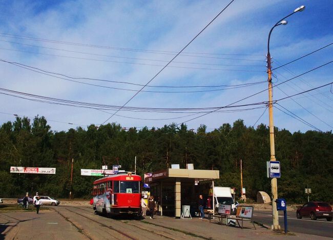 С трамваем по городу