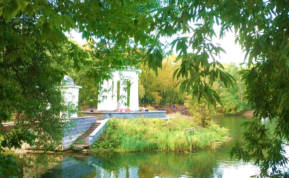 В парке в сентябре
