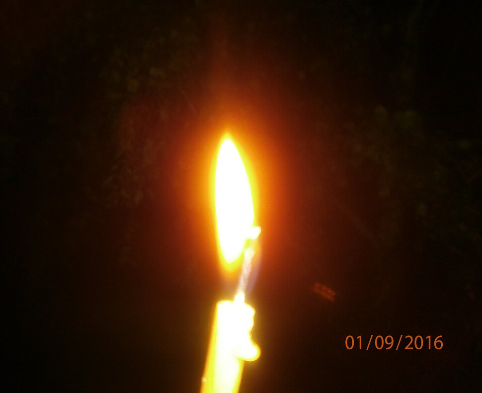 Огонь свечи