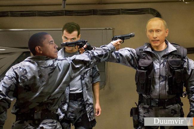 Дуэль Путин против Обамы