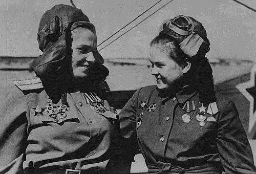 Девушки и женщины в Великую Отечественною Войну-6