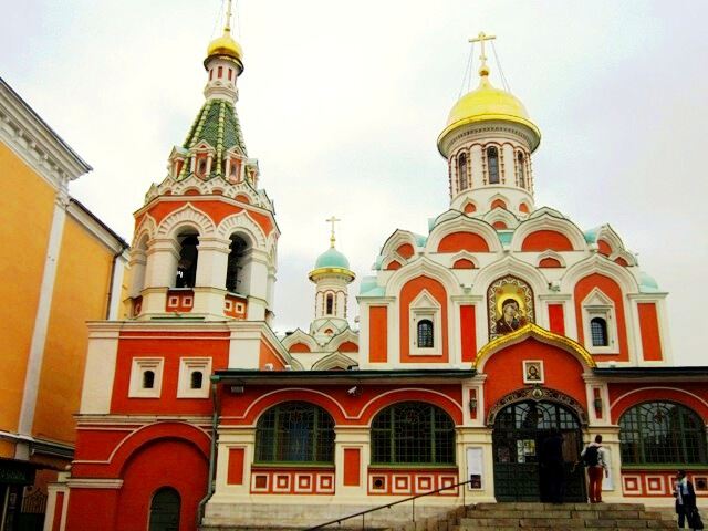 Храм Казанский златоглавый
