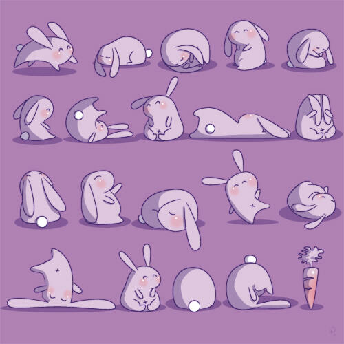 Много кроликов
