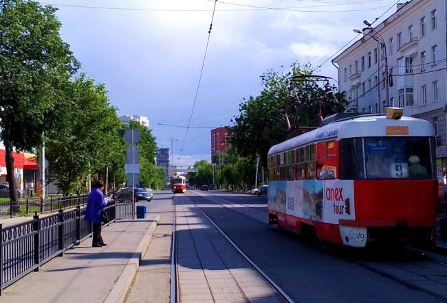 С трамваем по городу