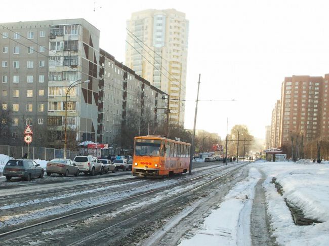 С трамваем по городу