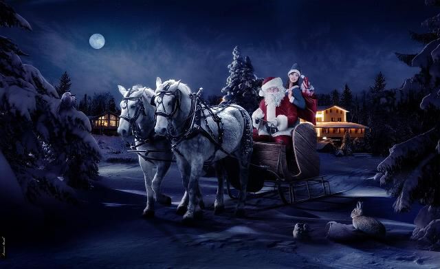 Лучшие картинки Деда Мороза на Новый Год