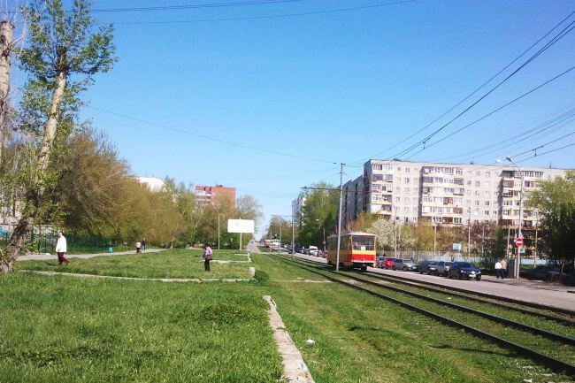 С трамваем по городу