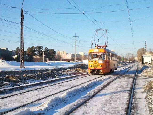 С трамваем по городу