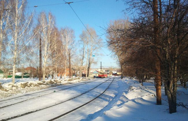 С трамваем по городу