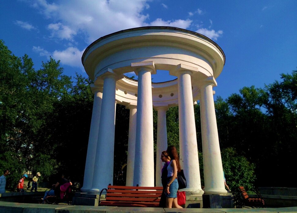 В парке