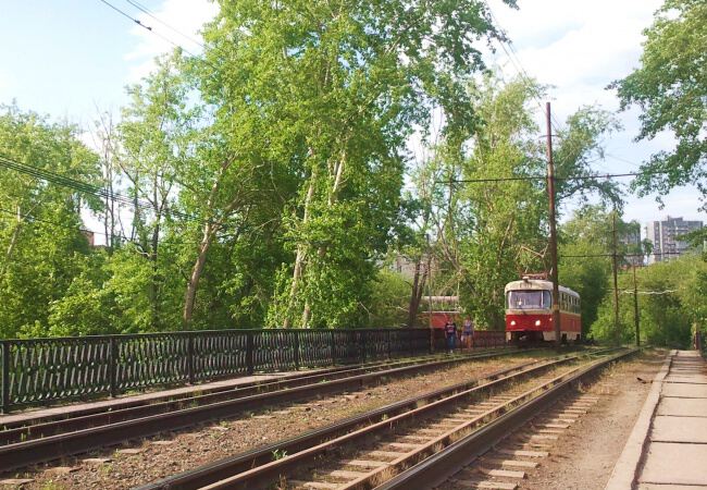 С трамваем по городу