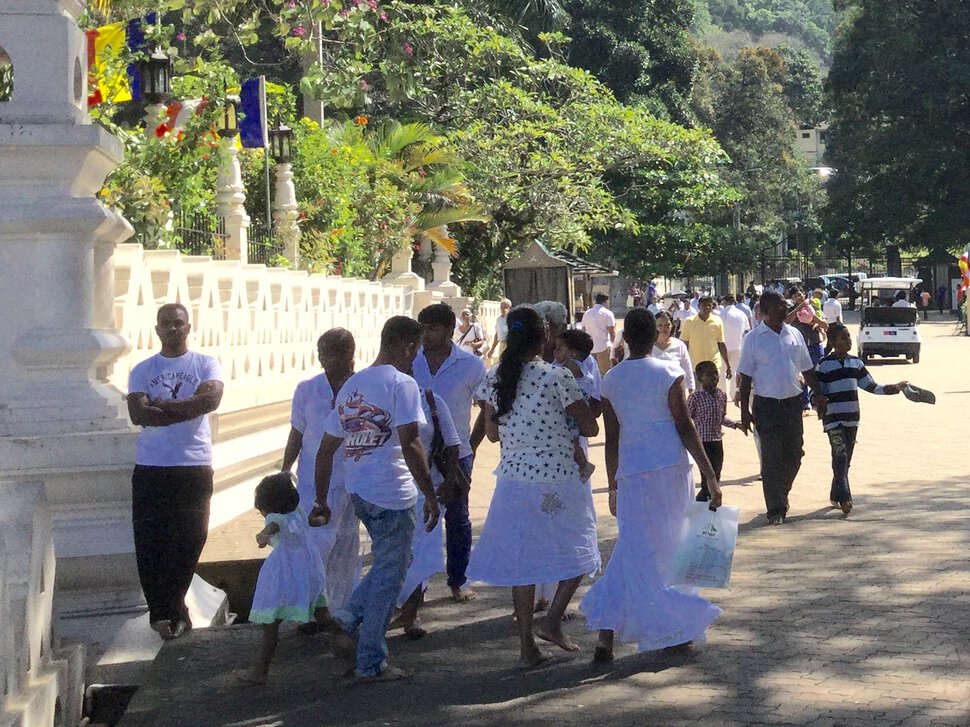 Шри Ланка любит белый цвет