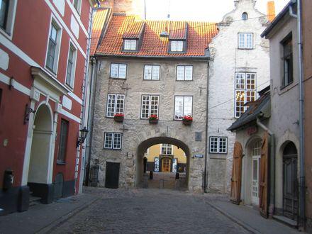Шведские ворота в крепостной стене Риги