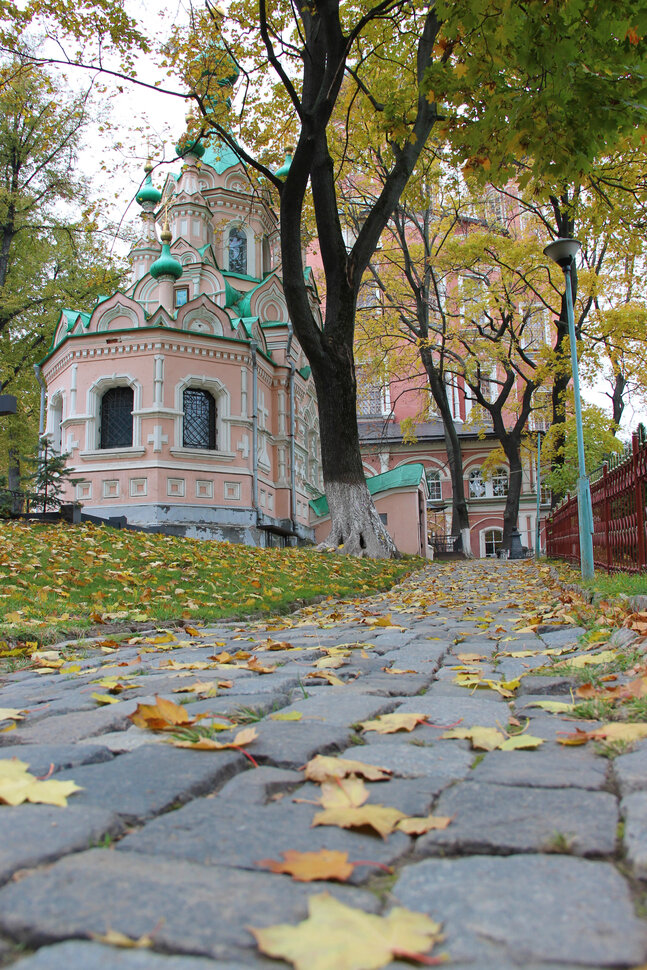 В Донском монастыре