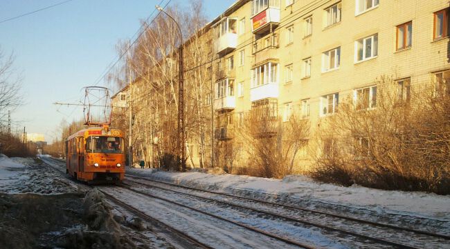 С трамваем по городу