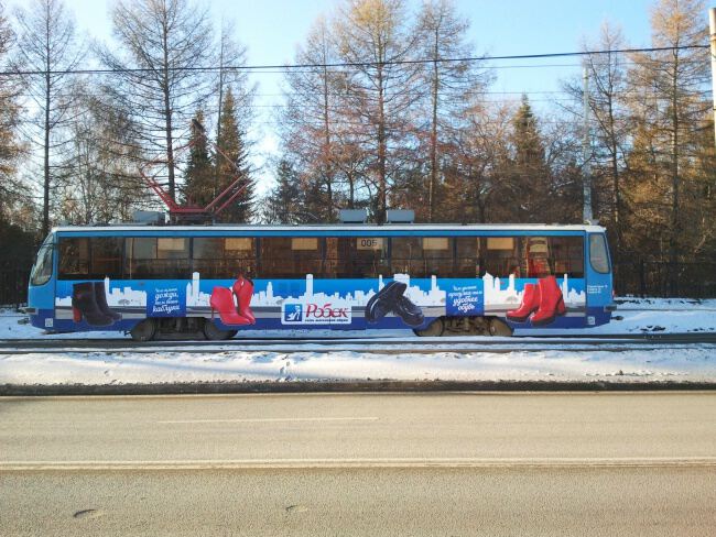 С трамваем по городу