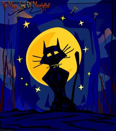 Волшебная земля лунного кота
