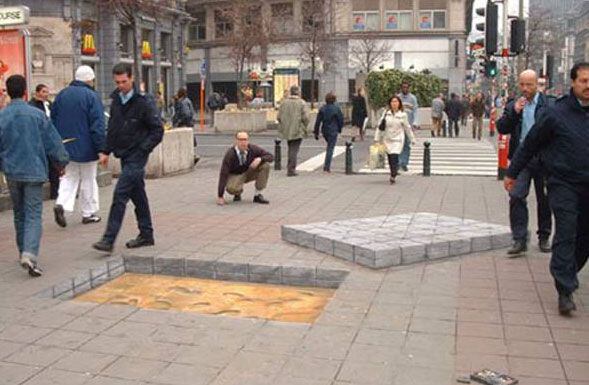 Укладка мостовой
