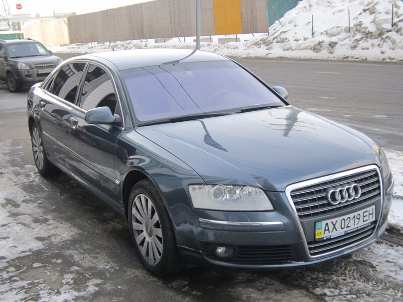 Audi с украинским номером