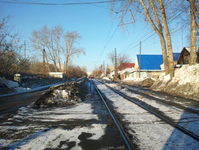 С трамваем по городу