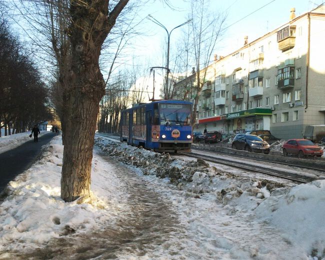 С трамваем по городу