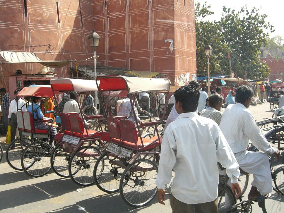 Велорикши в Индии