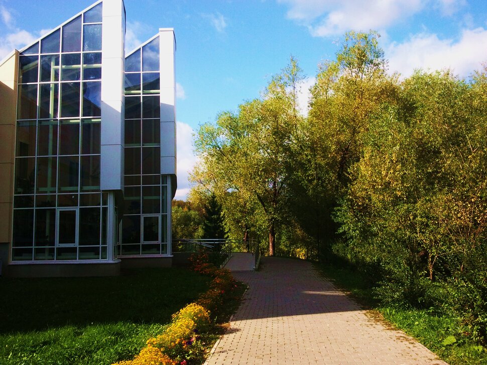В сквере