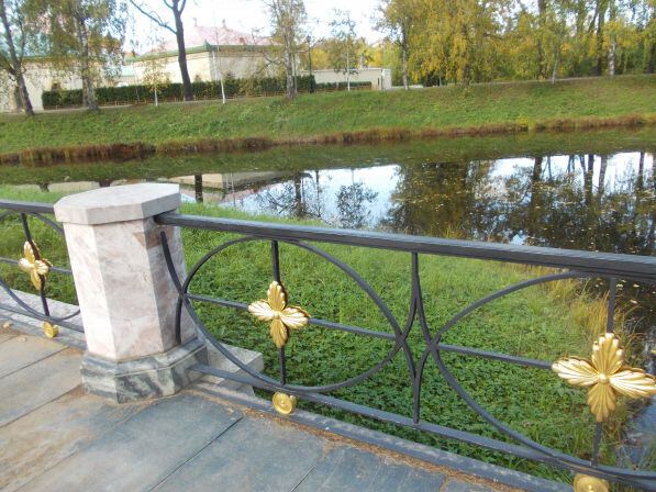 Золотая осень в Пушкине - мостик