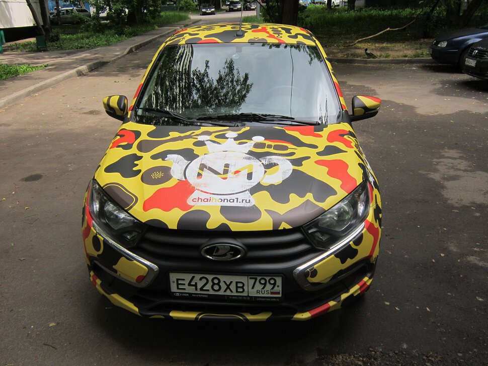 Расписная тачка